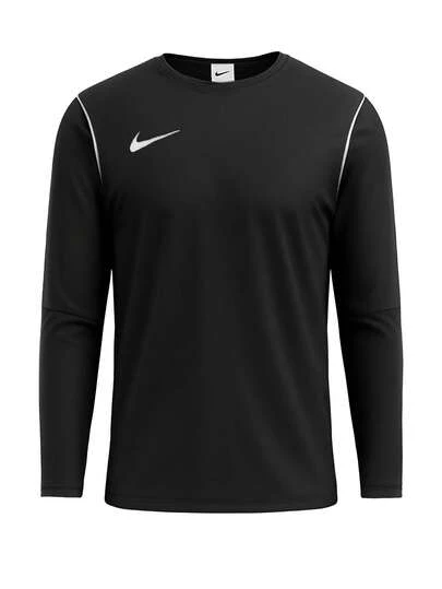 Nike Dri-Fit Park 20 Youth Long Sleeve Crew Top Black