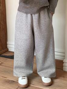 DAZY 年轻女孩休闲韩版纯色运动裤秋冬