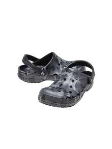Crocs Baya Seasonal Printed Kids Clog Grey CR206180 - 彩色 - 查看 3