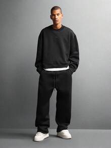 SUMWON 带金属徽标标签的菱形图案绗缝运动衫