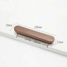 胡桃木家具拉手抽屉把手厨柜把手长拉手橱柜和抽屉把手衣柜拉手