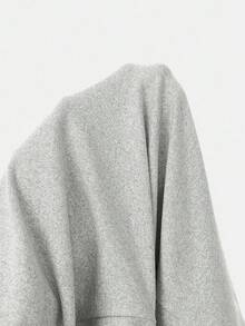 SHEIN Girlism 3pcs/Set Teen Girls' Black, Gray, Navy Crew Neck Solid Color Long Sleeve Snap Front Jumpsuit Romper Outfit, Buy 1 Get 2 Free Fall Winter - Navy Blue - View 11