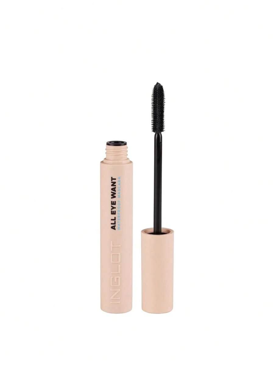 Inglot All Eye Want Waterproof Mascara 8.5 Ml - Black - View 1