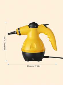 Teckwe 1pc Steam Cleaner Machine High Temperature Household Hand-Held Portable Kitchen Range Hood Cleaning Machine