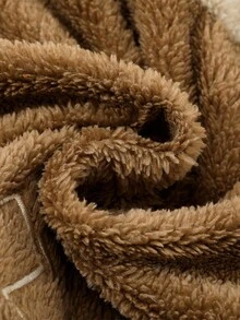 ROMWE MEN Prep 男士美国城市名称标语夹克，适合秋冬季