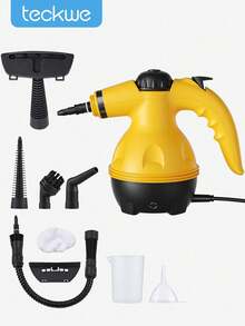 Teckwe 1pc Steam Cleaner Machine High Temperature Household Hand-Held Portable Kitchen Range Hood Cleaning Machine