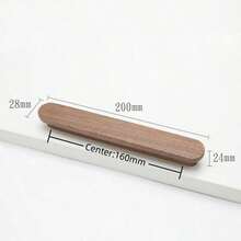 胡桃木家具拉手抽屉把手厨柜把手长拉手橱柜和抽屉把手衣柜拉手