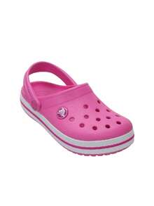 Crocs Crocband Kids Clog Party Pink 204537 - Pink - View 2