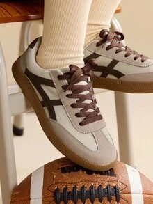 CUCCOO EASI 女士米色休闲运动鞋