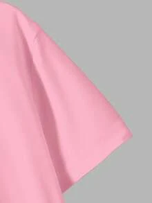 SHEIN 少女两件套，蝴蝶结豹纹设计，休闲宽松蝴蝶结豹纹 T 恤和喇叭裤套装，适合所有季节，日常穿着，休闲装，时尚单品，女孩日常穿着，豹纹喇叭裤，女孩套装，时尚百搭 - 彩色 - 查看 3