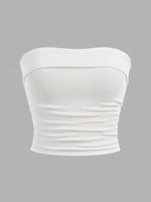 SHEIN 2pcs/Set Teen Girl Seamless Casual Comfortable Soft Bras Fall Winter - Multicolor - View 9