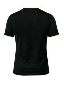 Mizuno Men's Sports Tees & Tanks Moisture-Wicking Breathable Classic Fit Gym Home Travel Black 32EA7002-09 - 黑色 - 查看 2