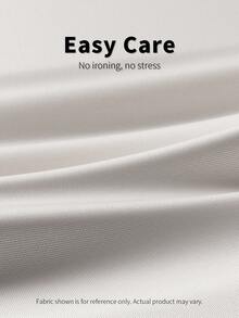 SHEIN BAE Women's Casual Plain Grey Wide-Leg Relaxed Fit Trousers With Drawstring & Mesh Panel Decoration, Versatile For Everyday Wear & Commute ,Business Casual Woman