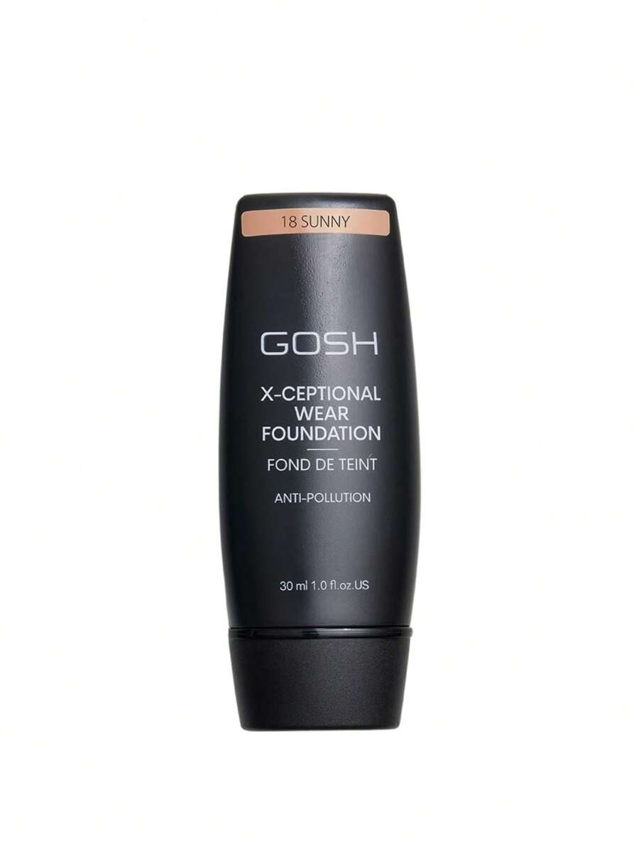 GOSH Copenhagen X-Ceptional Wear Foundation 18 Sunny 35 Ml - 18 Sunny - View 1