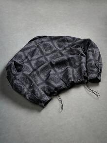 PAVTROS 男士休闲格子图案黑色夹克，佩斯利夹克，工作夹克，秋季，垃圾摇滚 - 黑色 - 查看 5