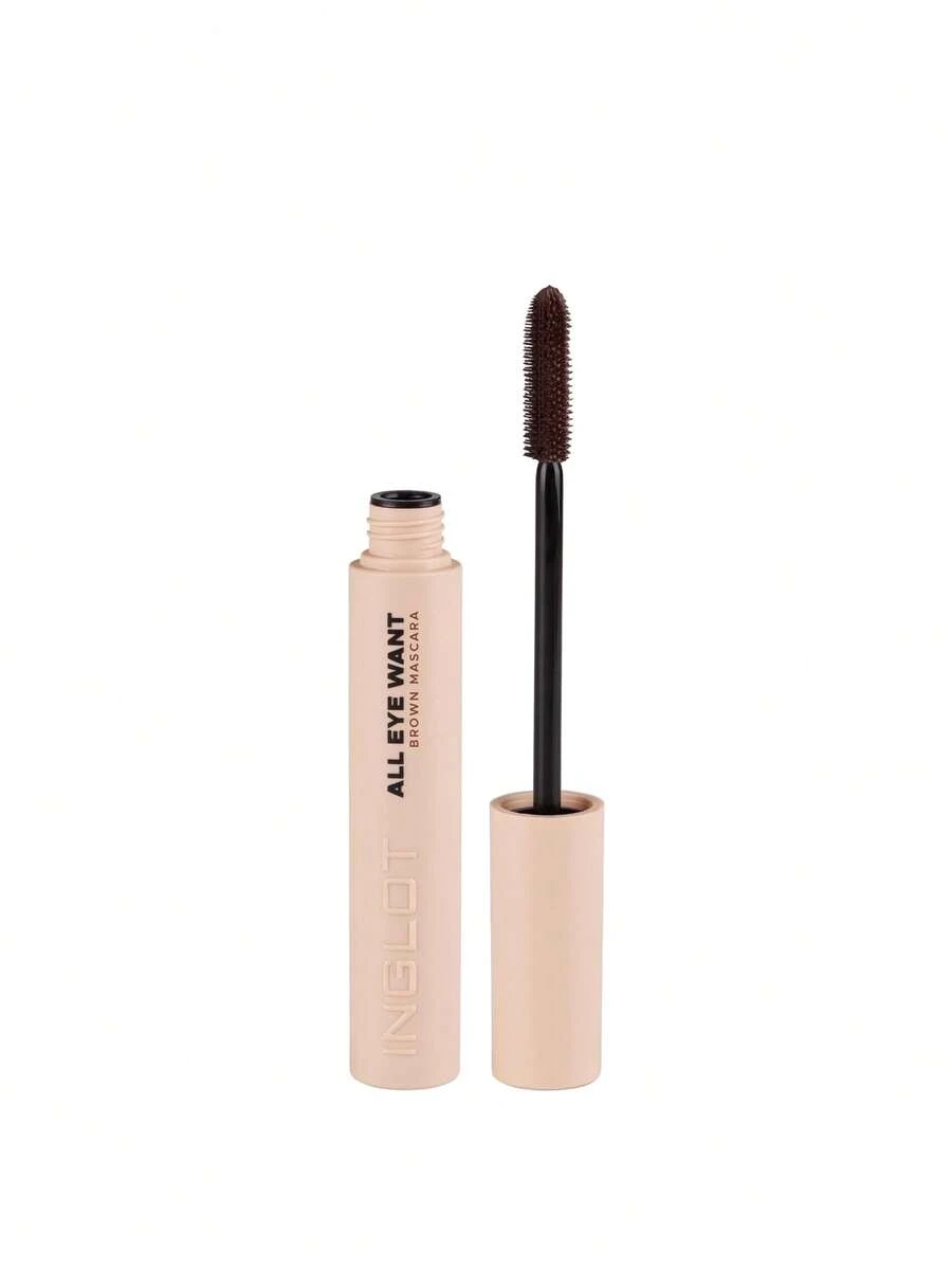 Inglot All Eye Want Brown Mascara 8.5 Ml - Brown - View 1