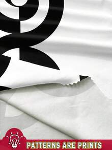 EMERY ROSE Women's Minimalist Fashion Summer Dress Chic Dress,Casual - Black and White - View 3