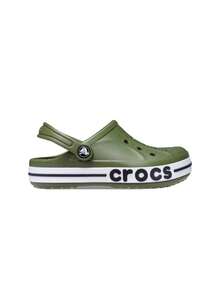 Crocs Bayaband Toddler Clog Army Green CR207018 - Green - View 1