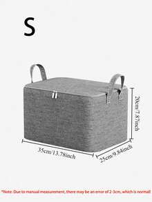 1 件搬家包装可折叠储物收纳袋，多功能衣物收纳袋，坚固舒适的手柄，双拉链，家用大容量，衣物收纳收纳袋，方便收纳袋，收纳整理防尘防潮袋 - 深灰色 - 查看 14