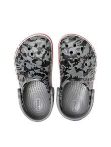 Crocs Bayaband Seasonal Printed Kids Clog Grey CR206178 - Grey - View 4
