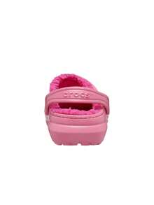 Crocs Classic Kids Lined Clogs Pink CR207010 - Pink - View 5
