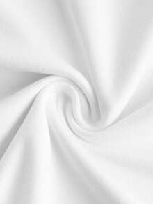 SHEIN EZwear Bộ 4 áo thun cổ tròn tay ngắn màu trơn đơn giản thoải mái dành cho nữ, phù hợp cho mùa xuân/hè - Nhiều màu - Xem 6