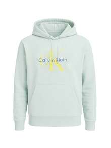 Calvin Klein Monologo Men's Sweatshirt Green - Harbor gray - View 4