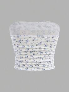 SHEIN 2pcs/Set Teen Girl Seamless Casual Comfortable Soft Bras Fall Winter - Multicolor - View 6