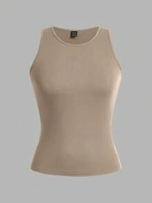 SHEIN EZwear 3 قطع/مجموعة من الكنزات الأساسية ذات الكتف المكشوف باللون الأسود والبيج والأبيض، مناسبة للخريف والصيف - متعدد الألوان - مشاهدة 8
