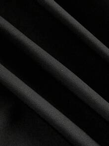 SHEIN MOD Váy ren đen chắp vá dành cho nữ - màu đen - Xem 4