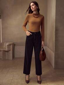 MOTF PREMIUM 修身立领上衣