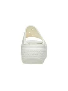 Crocs Stomp Women's Slide Chalk CR209346 - White - View 5