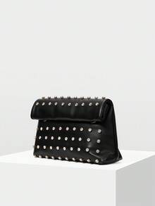 MOTF PREMIUM 女士时尚优雅手提包，钻石，适合聚会、派对、日常场景等 - 銀色 - 查看 3