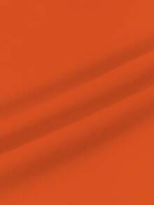 SHEIN EZwear Camiseta casual de mujer de manga corta con cuello redondo y estampado de eslogan