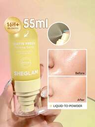 SHEGLAM رذاذ تثبيت مطفي منعش، سائل إلى بودرة فائق اللمعان، رذاذ تثبيت المكياج طويل الأمد، التحكم في الزيوت، رذاذ تثبيت المكياج غير الدهني، ، رذاذ تثبيت المكياج لفصل الشتاء والصيف علامة تجارية جمال مكياج مستحضرات تجميل للنساء الفتيات مثالي لفصل الخريف الشتاء مثالي ل- Y2K أزياء أنيقة هدية حفلة جاهز أفضل لون