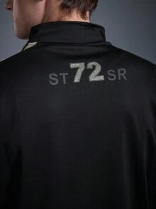 DRIFTMERE 男士休闲舒适宽松撞色拼接运动套装