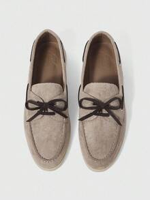 Sleekvia Zapatos planos versátiles y casuales para ir al trabajo - Caqui - Ver 9