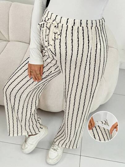 SHEIN Maternity Contrast Color Casual Everyday Pants Lingerie Lingerie Set Underwear Women Pajama Pajama Dress Loungewear Nightgown Robe Sleepwear Sleepwear Set Tank Top With Bra