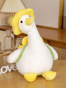1PC Cute Duck Stuffed Animal Doll Gift For Women Girls Birthday Christmas Valentine Day Present Home Decor Kawaii Collection - Vịt hoa vàng - Xem 4