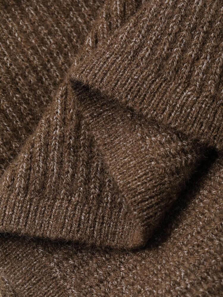 Women's Casual Solid Color Knitted Skirt, Autumn/Winter