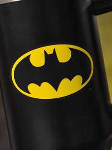 BATMAN X SHEIN 40oz Tumbler With Handle, Insulated Cup, Vacuum Insulated Water Bottle, Leak-Proof Lid And Straw, Stainless Steel Travel Mug, Car Mug - Black - View 7