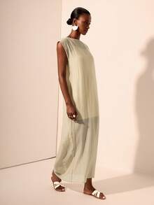 Zivah Trang phục hai mảnh dành cho phụ nữ mặc hàng ngày - Màu be - Xem 7