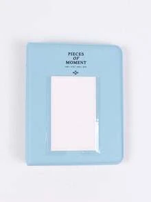 1Pc 3 Inch 64 Pockets Photo Album Instant Camera Pictures Storage Case Stamps Tickets Cards Organizer For Fujifilm Mini 12/11/9