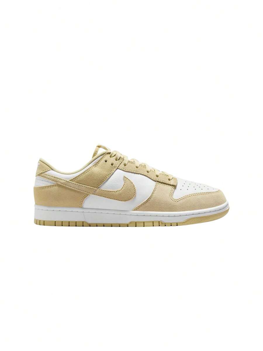 Nike DUNK Men's Sneakers White/White/Team Gold FQ8249-102 - White/White/Team Gold - View 1