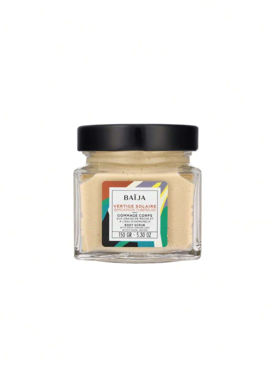 Baija Body Scrub Vertige Solaire 150 G – Body Scrub, Exfoliating, For Women, Bergamot, Rice Grains, Suitable For Home Spa - Solar Vertigo - View 1