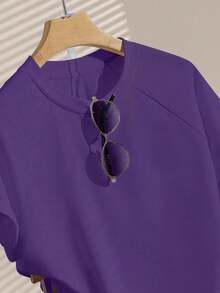 INAWLY Fashionable Versatile Women T-Shirt And Shorts Set