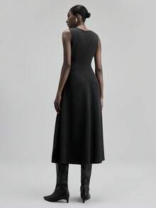 Ontre 2025 适合5-15°C，优雅，略有弹性的梭织面料，收腰修身廓形，白色蕾丝边设计，商务休闲，办公室通勤，日常穿着，秋季