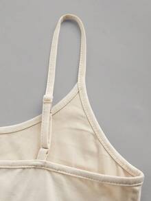 SHEIN EZwear 4 件套休闲简约百搭吊带背心，适合夏季，修身款，适合女士 - 彩色 - 查看 7