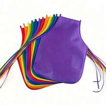 6pcs Kids Artist Painting Aprons - Waterproof, Comfy, Breathable, Stain Resistant Non-Woven Fabric For Classroom, Craft, Kitchen, Party And Art Activities (Random Colors),Classroom,Arts And Crafts Kids,Arts And Crafts - Multicolor - View 7