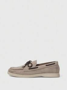 Sleekvia Zapatos planos versátiles y casuales para ir al trabajo - Caqui - Ver 6